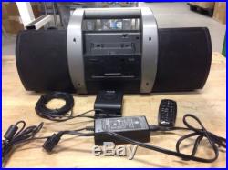 SIRIUS SUBX1 Satellite Radio Boombox Speaker Dock for Sporster 5, Stratus (Used)