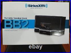 SIRIUS SXABB2 XEZ1H1 Portable Speaker Dock Black SIRIUS/XM Satellite Radio BB2