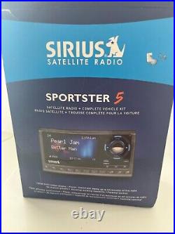 SIRIUS Sportster 5 Satellite Radio & Complete Car / Vehicle Kit SP5TK1R OPEN BOX
