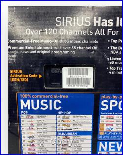 SIRIUS Sportster REPLAY SP-TK2 Music, Sports, Talk + Vehicle Kit, New