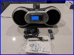 SIRIUS Sportster R XM radio ACTIVE LIFETIME SUBSCRIPTION HOWARD STERN + Boombox