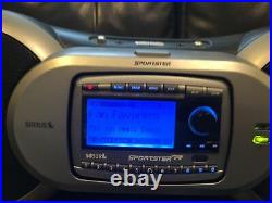 SIRIUS Sportster SPR2 SP-R2 & SP-B1a Boombox XM Radio with LIFETIME SUBSCRIPTION