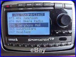 SIRIUS Sportster SPR2 SP-R2 XM radio WithCar kit 87.7 -LIFETIME SUBSCRIPTION