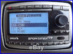 SIRIUS Sportster SPR2 SP-R2 XM radio WithCar kit 87.7 -LIFETIME SUBSCRIPTION
