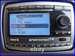 SIRIUS Sportster SPR2 XM radio receiver ONLY ACTIVE LIFETIME SUBSCRIPTION 87.7