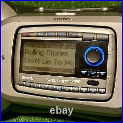 SIRIUS Sportster SP-R2R XM Radio RECEIVER ONLY ACTIVE SUBSCRIPTION HOWARD READ
