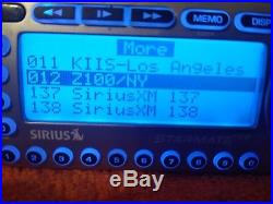 SIRIUS Starmate 2 possible Lifetime Subscription Receiver Premium package As Is