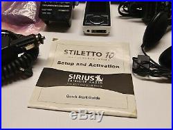 SIRIUS Stiletto 10 Satellite Radio Bundle Lifetime Subscription Howard SL10