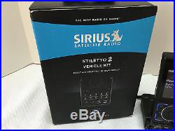 SIRIUS Stiletto 2 WithCar Kit-LIFETIME SUBSCRIPTION-Guarantee or Money Back