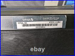 SIRIUS Stratus 6 Satellite Radio Bundle Boombox Model SUBX1 Car & Home Kit