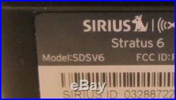 SIRIUS Stratus 6 XM Satellite Radio -LIFETIME SUBSCRIPTION