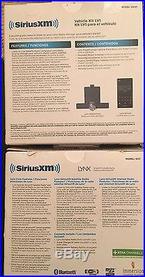 SIRIUS XM LYNX & Vehicle Kit Wi-Fi Enabled Portable Radio SXi1 NEW