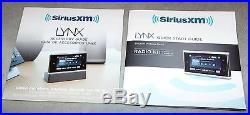 SIRIUS XM Lynx Portable Satellite RADIO RECEIVER + BB2 BOOMBOX + Home Dock! RARE