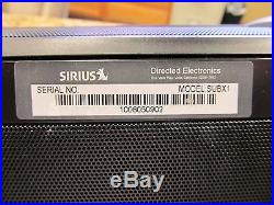 SIRIUS XM RADIO STARMATE 3 WITH LIFETIME SUBSCRIPTION WITH SUBX1 BOOMBOX