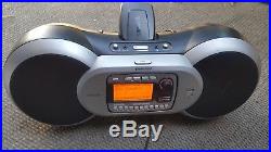 SIRIUS XM SP-B1 SPORTSTER BOOMBOX with ACTIVATED SPORTSTER SP-R1 RECEIVER