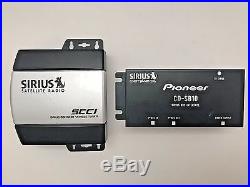 SIRIUS XM Satellite Radio Connect Vehicle Tuner SCC1 and PIONEER CD-SB10 Bundle