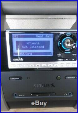SIRIUS XM Satellite Radio SP4 WithSUBX1 Boombox & Sirius Outdoor Home Antenna