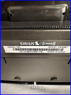 SIRIUS XM Satellite Radio SXABB1 Portable Speaker Dock withantenna & Remote