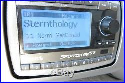 SIRIUS XM Sportster SP-R2 Satellite Radio Active w Howard Stern Remote & Boombox