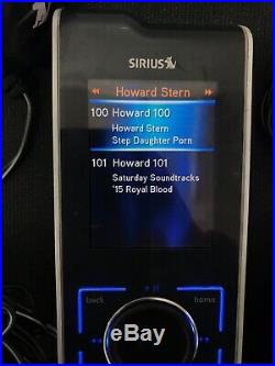 SIRIUS XM Stiletto 100 Satellite Radio Bundle Lifetime Subscription Howard SL100