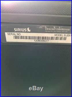 SIRIUS sp4 Sportster 4 XM satellite radio WithSubX 1 BoomBOX-LIFETIME SUBSCRIPTION