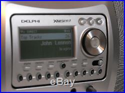 SKYFi by Delphi SA10001 XM Satellite Boombox with 2 radios and Home Kit