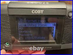 SUPER RARE! Coby IR850 Compact Wifi Internet Streaming Radio