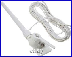 Satellite Radio Marine Antenna with 30 Foot Cable with Straight and Right Angle