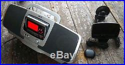 Satellite Radio RECEIVER WITH LIFETIME SUBSCRIPTION OLD style w Boom Box Car Kit