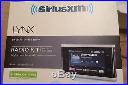 SiriusXM Lynx SXi1 Portable Satellite Radio Receiver Vehicle LV1 Kit & Home Kit