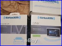 SiriusXM Lynx SXi1 Portable Satellite Radio Receiver Vehicle LV1 Kit & Home Kit