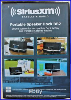 SiriusXM Model SXABB2 Portable Speaker Dock Battery Op & Plugs In BRAND NEW 2012