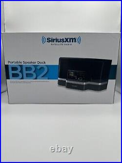 SiriusXM OnyX Plus Radio With Home Kit and Portable Speaker Dock BB2 Both CIB