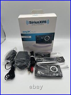 SiriusXM OnyX Plus Radio With Home Kit and Portable Speaker Dock BB2 Both CIB