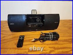 SiriusXM Portable Boombox SXSD2 with XM Onyx EZ Radio, power, antenna, & remote