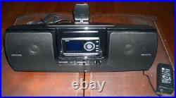 SiriusXM Portable Home Boombox, OnyX, Extra Access. & Wiring, Orig. Owner, Doc's