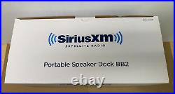 SiriusXM Portable Speaker Dock Boom Box BB2 SXABB2 Sirius XM