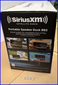 SiriusXM Portable Speaker Dock Boom Box BB2 SXABB2 Sirius XM