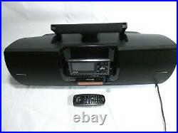 SiriusXM Radio WithPortable Speaker Dock BOOMBOX and Remote
