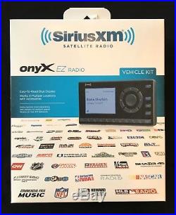 SiriusXM SD2 Portable Speaker Dock Boombox +Onyx EZ Radio Vehicle Kit NEW XEZ1V1