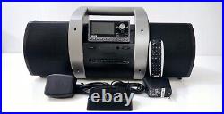 SiriusXM SUBX1 Boombox With SP5 Receiver & A New Open Box Sirius OnyX EZ Car Kit