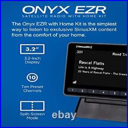 SiriusXM SXEZR1H1 Onyx EZR Satellite Radio 3.2 inches, XM