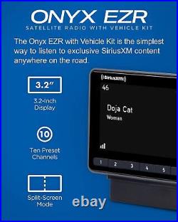 SiriusXM SXEZR1V1 Onyx EZR Radio with Vehicle Kit