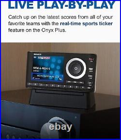 SiriusXM SXPL1H1 Onyx Plus Satellite Radio with Home Kit Hear SiriusXM on Your