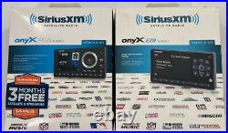 SiriusXM SXPL1V1 Onyx Plus & SXEZR1V1 EZR Satellite Radio Vehicle Kit Lot Of 2