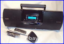 SiriusXM SXSD2 Portable Speaker Dock Boombox withStratus 7 Radio Receiver SSV7
