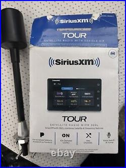 SiriusXM SXWB1V1 Tour Dock and Play Radio with 360L Vehicle Kit Black