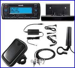 SiriusXM Satellite Radio SSV7 Receiver with Motorcycle Antenna and Install Kit