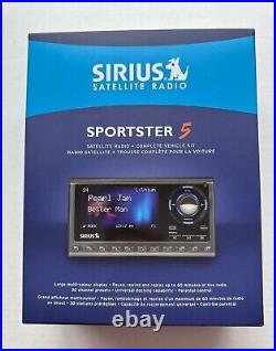 SiriusXM Sportser 5 Radio with Vehicle Kit and Remote Control NEW Sealed RARE Find