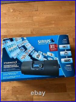 SiriusXM Starmate 5 BOOMBOX BUNDLE Complete? Sound System Bundle NEW